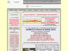 Tablet Screenshot of ilcorto.it