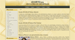 Desktop Screenshot of ilcorto.eu